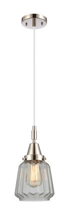 Innovations - 447-1P-PN-G142 - One Light Pendant - Caden - Polished Nickel Innovations - 447-1P-PN-G142 - One Light Pendant - Caden - Polished Nickel