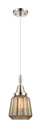 Innovations - 447-1P-PN-G146 - One Light Mini Pendant - Caden - Polished Nickel