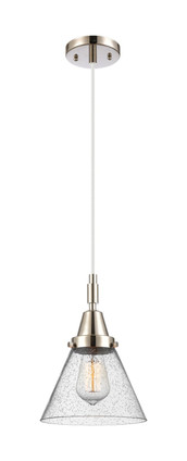 Innovations - 447-1P-PN-G44 - One Light Mini Pendant - Caden - Polished Nickel