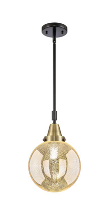 Innovations - 447-1S-BAB-G208-8 - One Light Mini Pendant - Caden - Black Antique Brass