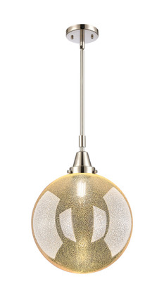 Innovations - 447-1S-PN-G208-12 - One Light Mini Pendant - Caden - Polished Nickel
