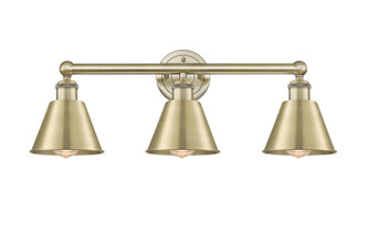 Innovations - 616-3W-AB-M8-AB - Three Light Bath Vanity - Edison - Antique Brass