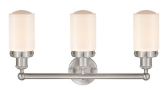 Edison Three Light Bath Vanity (616-3W-SN-G311)