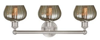 Edison Three Light Bath Vanity (616-3W-SN-G96)