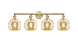 Innovations - 616-4W-BB-G128-8 - Four Light Bath Vanity - Edison - Brushed Brass