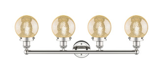 Edison Four Light Bath Vanity (616-4W-PN-G208-6)