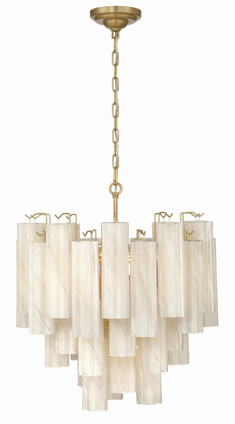 Artcraft - AC12100WH - 11 Light Chandelier - Sophia - Brushed Brass