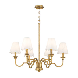 Cheshire Six Light Chandelier (7008-6 VG-WY)