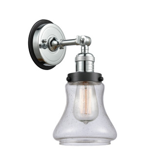 Innovations - 203PC-BPBK-HRBK-G194 - One Light Wall Sconce - Franklin Restoration - Polished Chrome