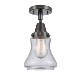 Innovations - 447-1C-BK-G194 - One Light Flush Mount - Caden - Matte Black