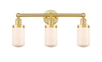 Innovations - 616-3W-SG-G311 - Three Light Bath Vanity - Edison - Satin Gold