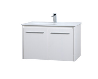 Rasina Single Bathroom Floating Vanity in White (173-VF44030WH) Rasina Single Bathroom Floating Vanity in White (173-VF44030WH)