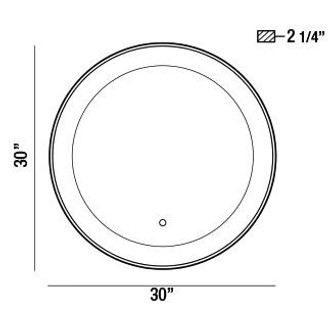 Mirror LED Mirror (33830-018)