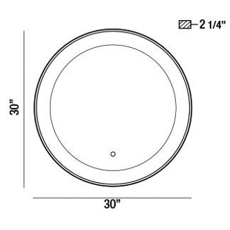 Mirror LED Mirror (33832-012)