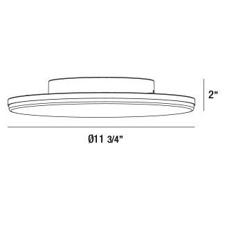 Architectural Outdoor LED Wall Mount (34118-016)