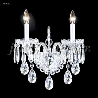 James R. Moder - 96262S22 - Two Light Wall Sconce - Venetian - Silver