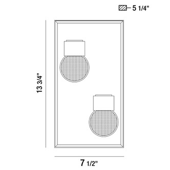 Gibson LED Outdoor Wall Mount (35933-014)