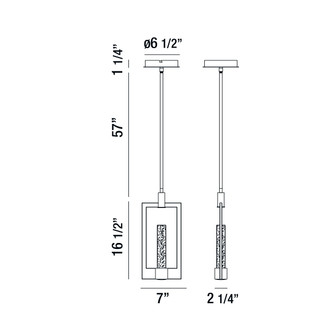 Hanson LED Pendant (35948-018)