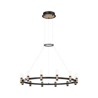 Eurofase - 37043-018 - LED Chandelier - Albany - Brass-Black Mix