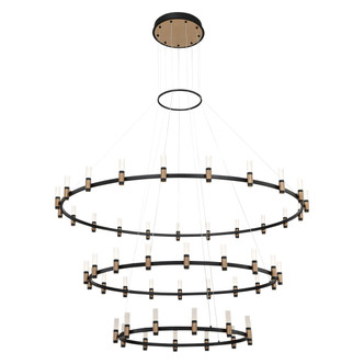 Eurofase - 37046-019 - LED Chandelier - Albany - Brass-Black Mix