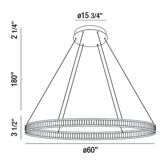 Forster LED Chandelier (37093-013)