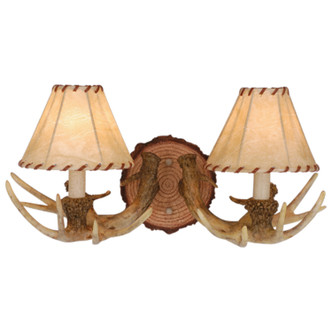 Lodge Two Light Wall Sconce (WL33042NS)