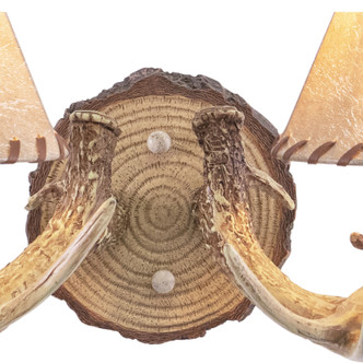Lodge Two Light Wall Sconce (WL33042NS)