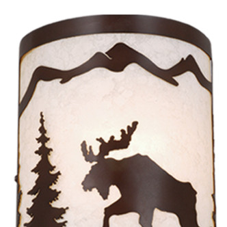 Yellowstone One Light Wall Sconce (WS55608BBZ)