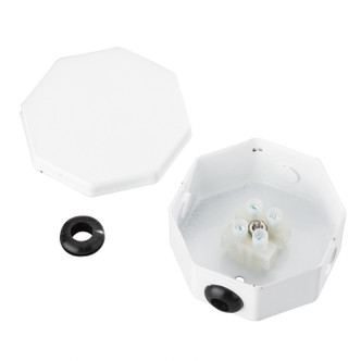 Kichler - 10189WH - Splice Box Assembly - Dry Tape Accessory - White Material (Not Painted)