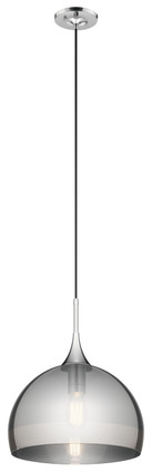 Kichler - 43359CH - One Light Pendant - Tabot - Chrome