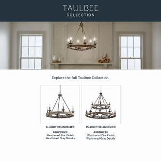 Taulbee Six Light Chandelier (43823WZC)