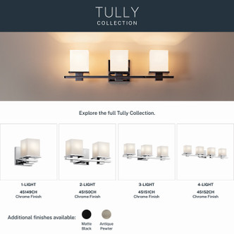Tully One Light Wall Sconce (45149CH)
