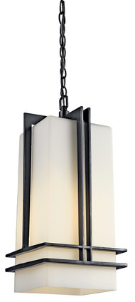 Tremillo One Light Outdoor Pendant (49205BK)