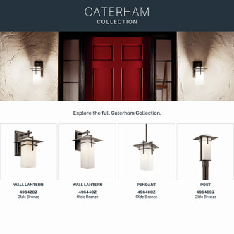 Caterham One Light Outdoor Pendant (49640OZ)