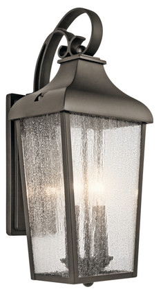 Kichler - 49736OZ - Two Light Outdoor Wall Mount - Forestdale - Olde Bronze