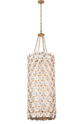 Metropolitan - N1866-760 - 12 Light Foyer Pendant - Niu - Fawn Gold
