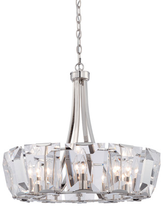 Metropolitan - N6982-613 - 12 Light Chandelier - Castle Aurora - Polished Nickel Metropolitan - N6982-613 - 12 Light Chandelier - Castle Aurora - Polished Nickel