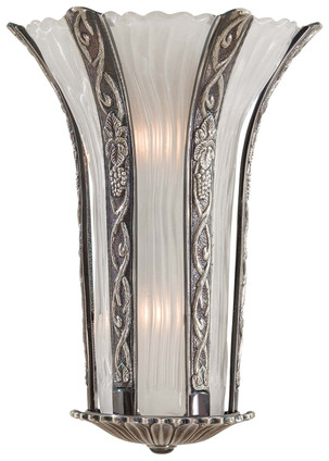 Metropolitan - N950334-54B - Two Light Wall Sconce - Metropolitan Family - Platinum