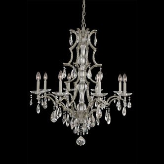 Allegri - 090073-040-FR001 - Eight Light Chandelier - Shorecrest - Sliver Dollar