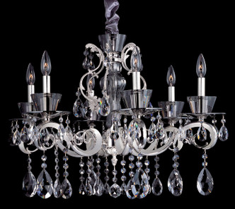 Allegri - 10098-017-FR001 - Six Light Chandelier - Locatelli - Silver