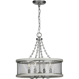 Austelle Four Light Chandelier (P400204-141)