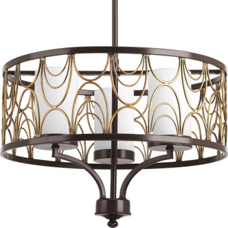 Progress Lighting - P4699-20 - Three Light Chandelier - Cirrine - Antique Bronze