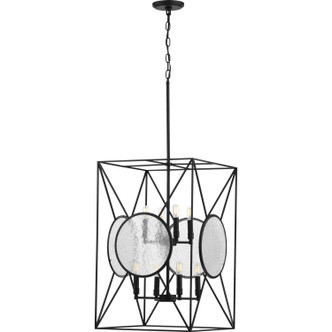 Progress Lighting - P500232-031 - Eight Light Foyer Pendant - Cumberland - Matte Black