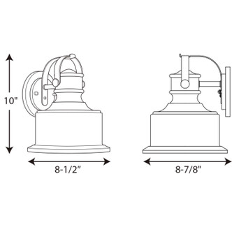 Callahan Led LED Wall Lantern (P560052-020-30)