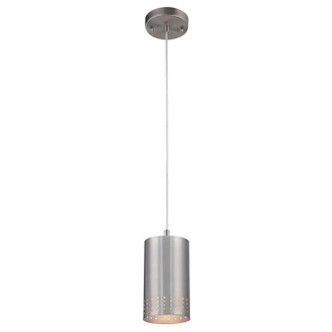 Westinghouse Lighting - 6101200 - One Light Mini Pendant - Phelps - Brushed Nickel