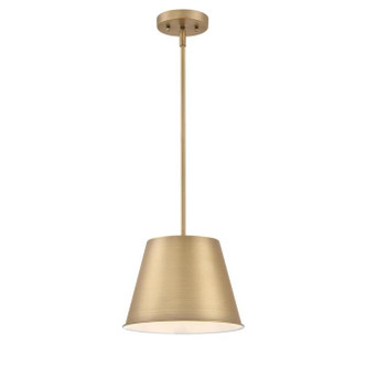 Westinghouse Lighting - 6111500 - One Light Pendant - Derose - Brushed Brass