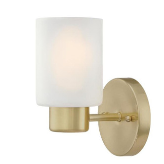 Westinghouse Lighting - 6126400 - One Light Wall Fixture - Sylvestre - Champagne Brass