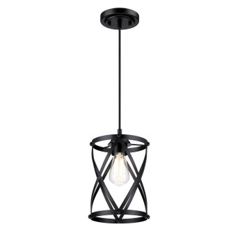 Westinghouse Lighting - 6132500 - One Light Mini Pendant - Isadora - Matte Black