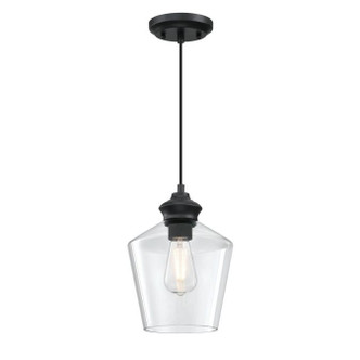 Westinghouse Lighting - 6132600 - One Light Mini Pendant - Ramsey - Matte Black