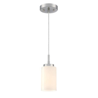 Westinghouse Lighting - 6135300 - One Light Mini Pendant - Shamus - Brushed Nickel
